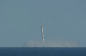 SpaceX Calls Off Booster Catch Try Mid-Flight, Cit...