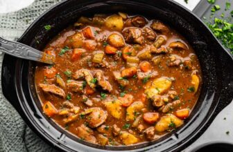 Sluggish Cooker Beef Stew – The Keep At Dwel...