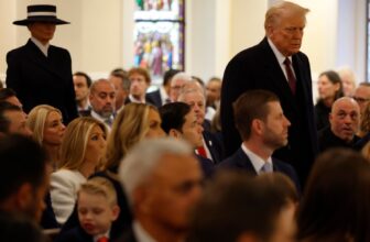 Large Tech Mafia Noticed in Church With Trump as N...