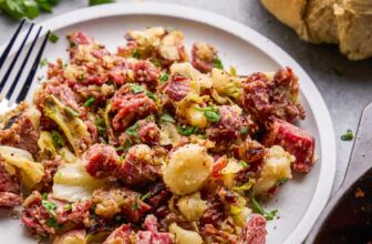 Corned Beef and Cabbage Hash
