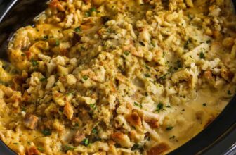 Crockpot Rooster and Stuffing – Spend With P...