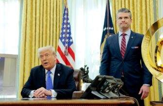 Trump’s Protection Secretary By chance Texte...