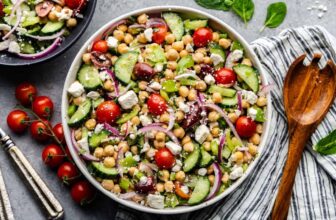 Mediterranean Chickpea Salad – The Keep At D...