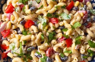 MEXICAN PASTA SALAD – The Southern Girl Cook...