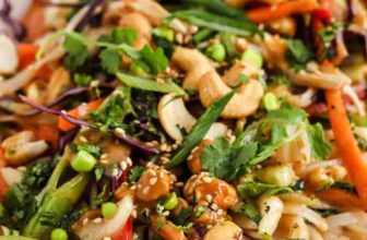 Sesame Ginger Noodle Salad – Spend With Penn...