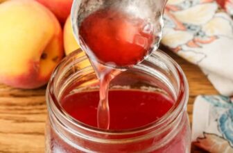 Peach Syrup – Barefeet within the Kitchen