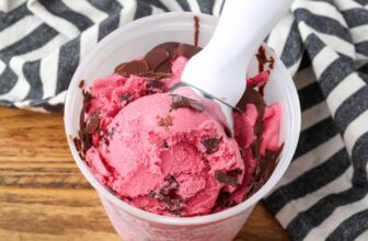 Cranberry Ice Cream – Barefeet within the Ki...