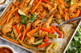 Sheet Pan Hen Fajitas