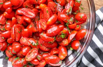 Marinated Tomatoes – Barefeet within the Kit...